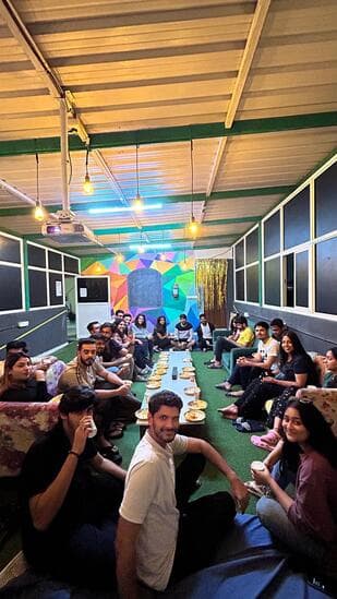 Sunset, stories & good company. ✨